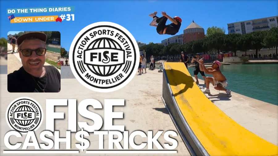 Cash for Tricks - Rail Contest - FISE Montpellier, with CJ Wellsmore + One Mag Report
