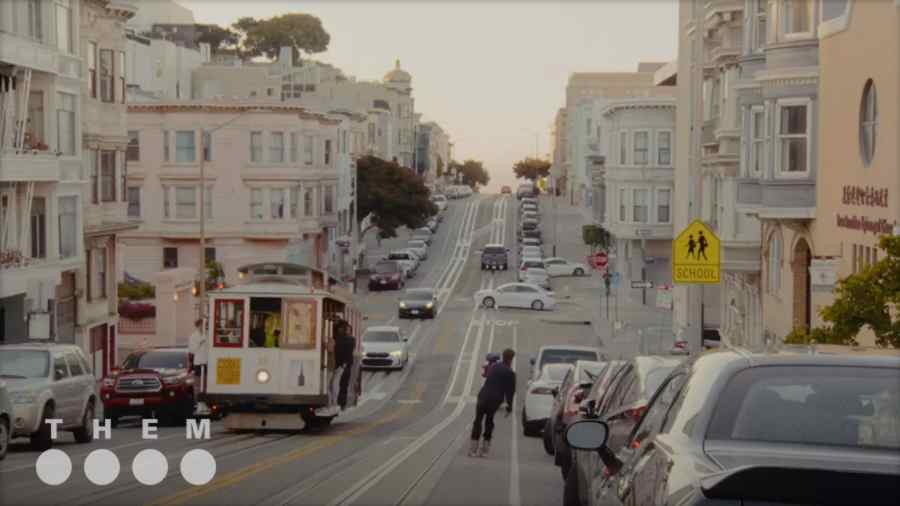 THEM SKATES presents | David Sizemore skating San Francisco, California - A video by Ivan Narez