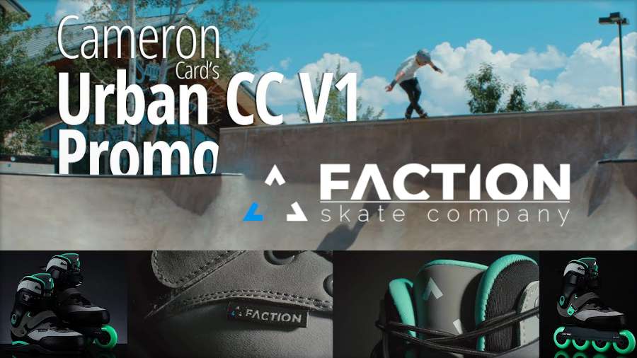 Faction Skate Company - Cameron Card, Urban CC V1 Pro Skates - Promo Edit