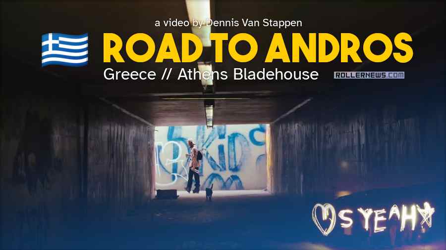 Road to Andros // Greece // Athens Bladehouse, a video by Dennis Van Stappen