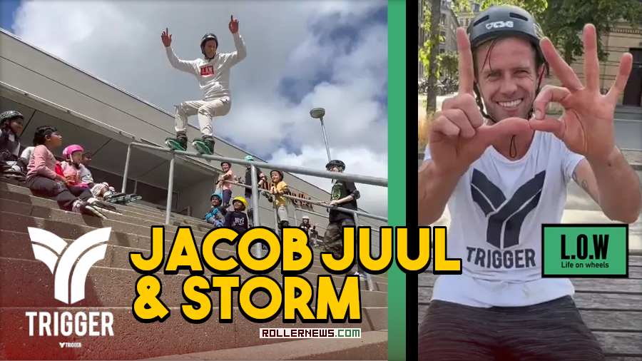 Jacob Juul and Storm (LOW Skate Academy) - Trigger Street Edit